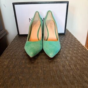 Nine West Teal Women's Heels